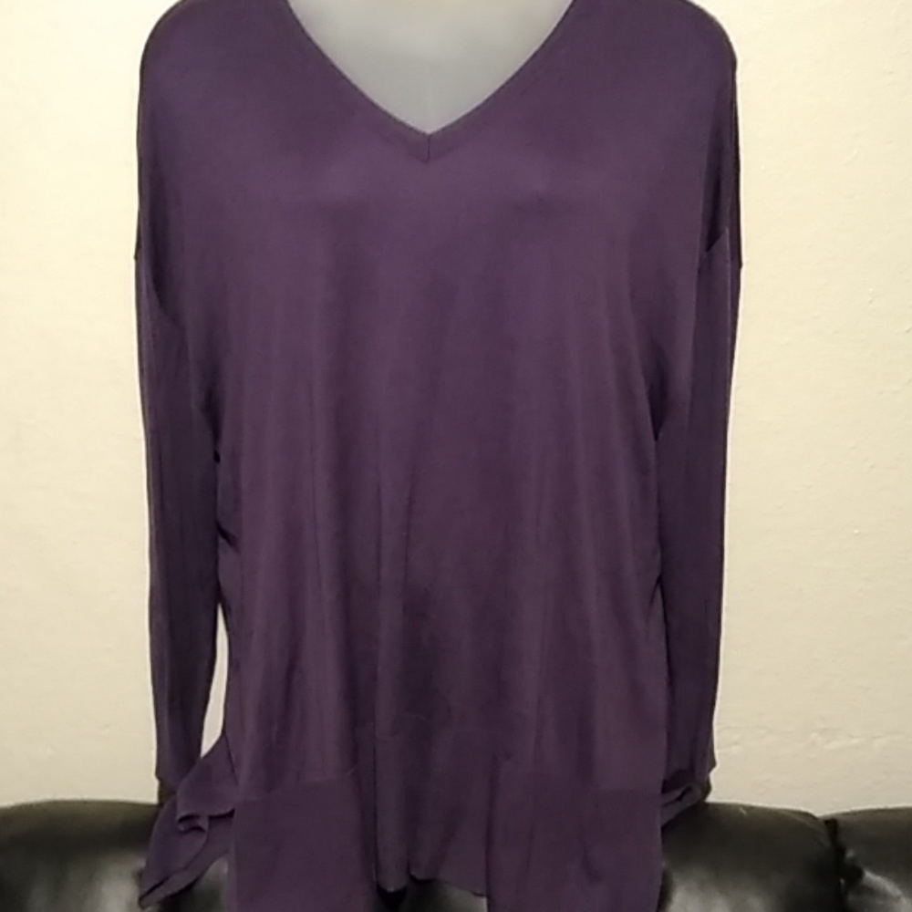 Worthington Woman Purple Sweater size 2X